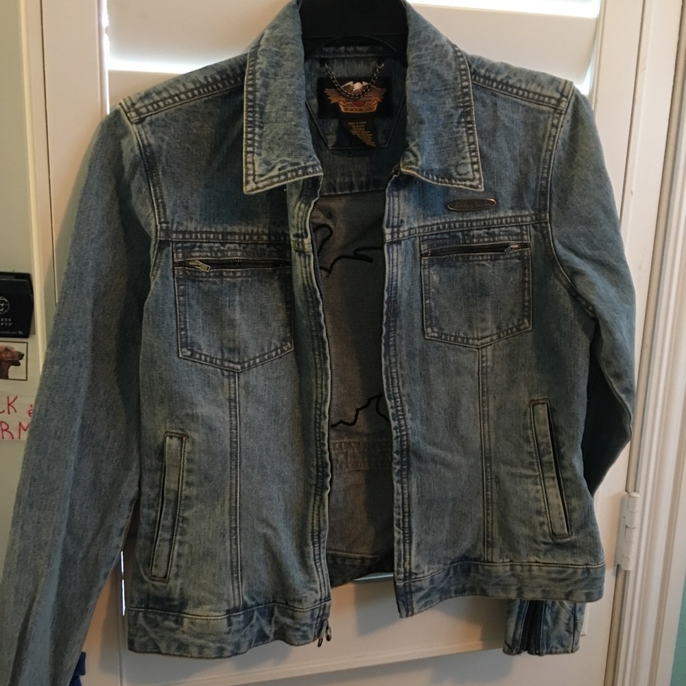 Harley Davidson ladies denim jacket
