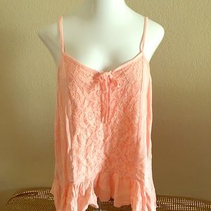 Embroidered Gauze Cami