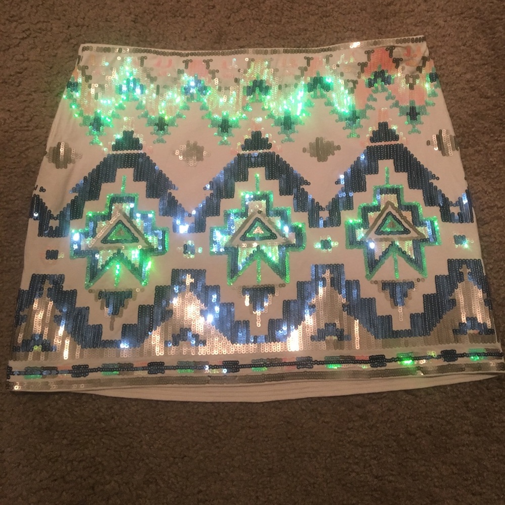 Sequin Skirt