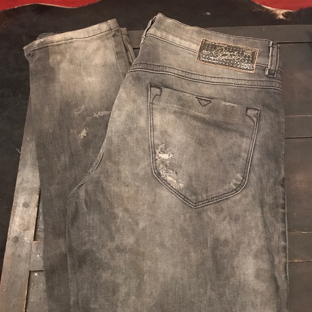 Diesel Livier black skinny denim leggings size W28