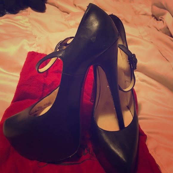 Christian louboutin lady daf Mary Jane heels - Picture 1 of 5