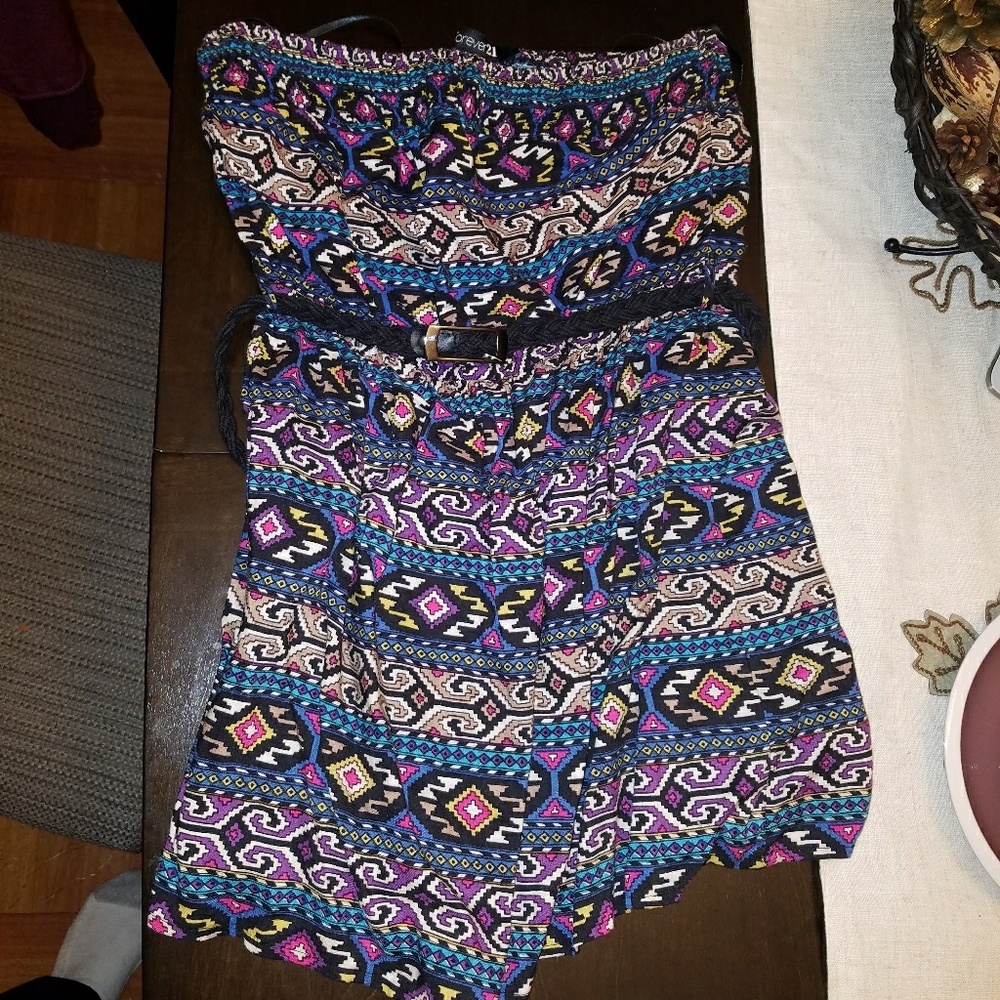 Forever21 strapless shirt