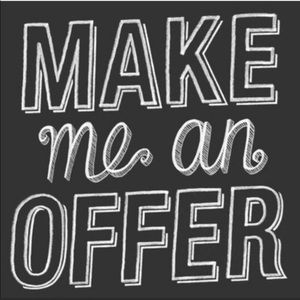 Accepting all reasonable offers for the next 24 hr