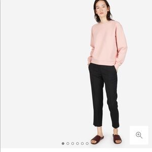 Everlane The Slim Classic French Terry Crew
