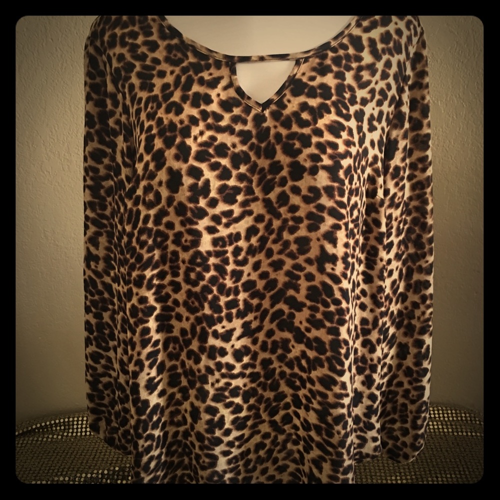 Cheetah Print Top