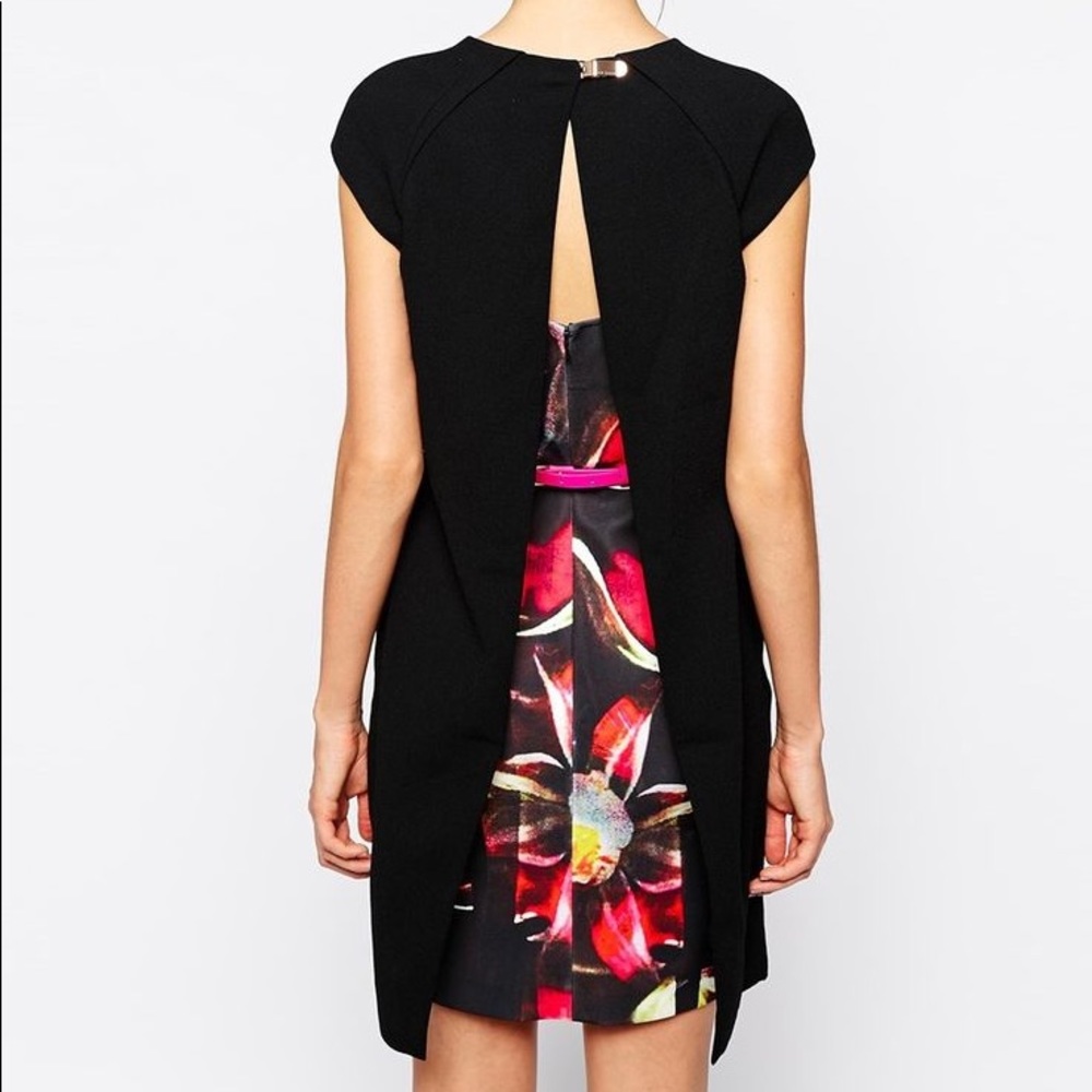 Ted baker open back dress elegant
