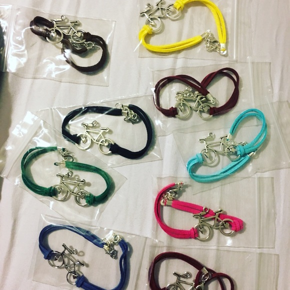 NEW Bicycle Bracelet MULTIPLE COLORS cycling bike - Picture 2 of 4
