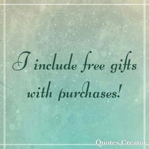 Free gifts with purchase