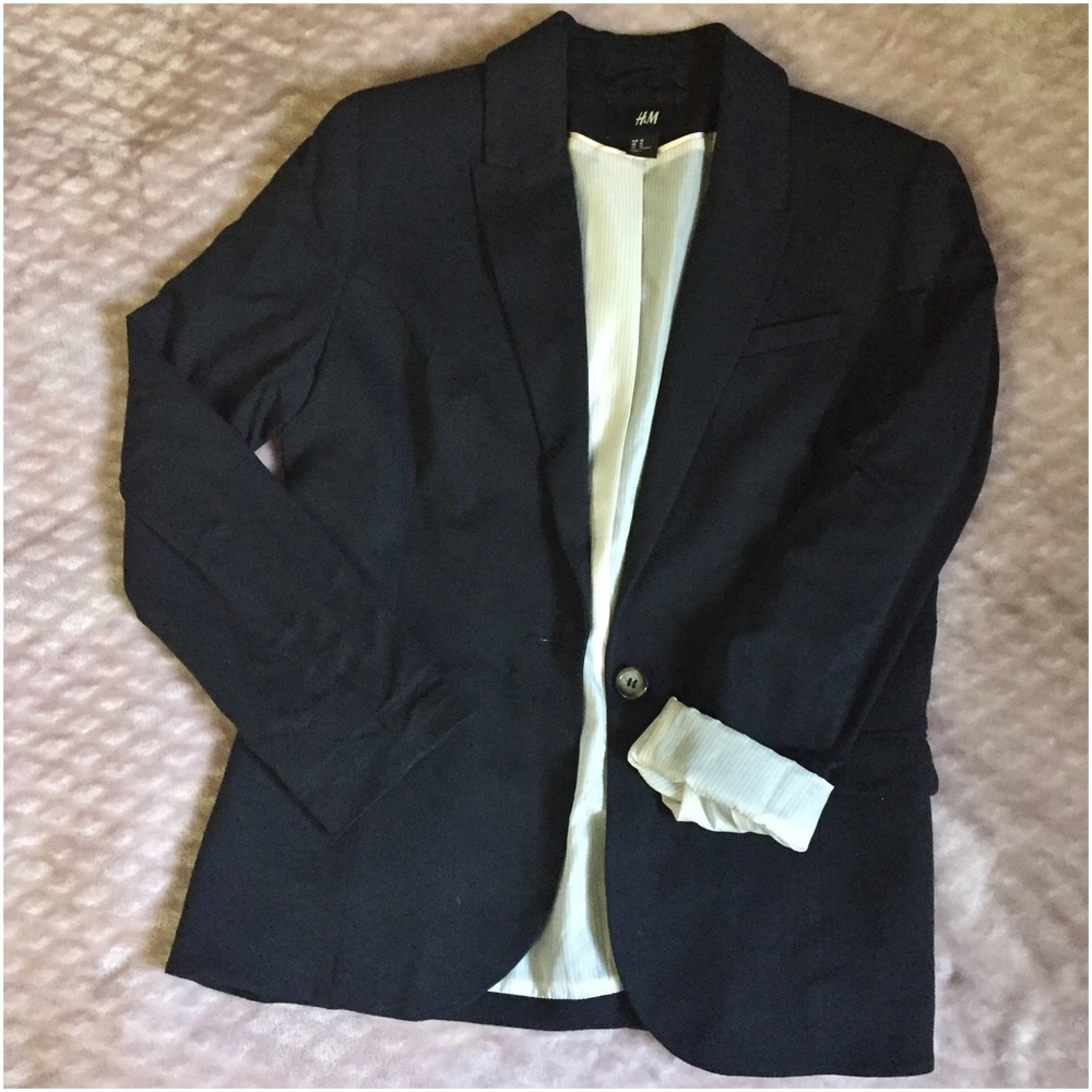 Classic Black Blazer