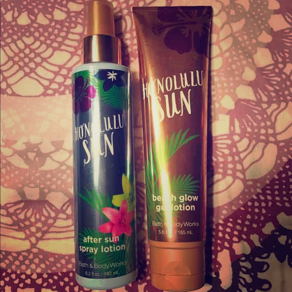 Bath and body works Honolulu Sun Lotions