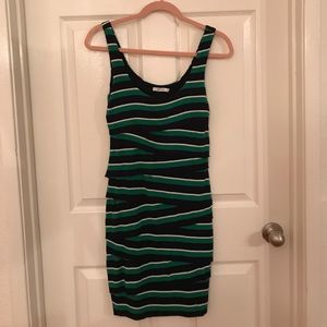 Bailey 44 Signature Tiered Stripe Bodycon Column