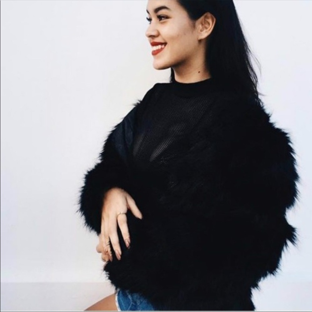 Long Faux Fur Coat
