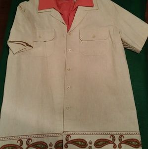 Cream Button-Up Shirt