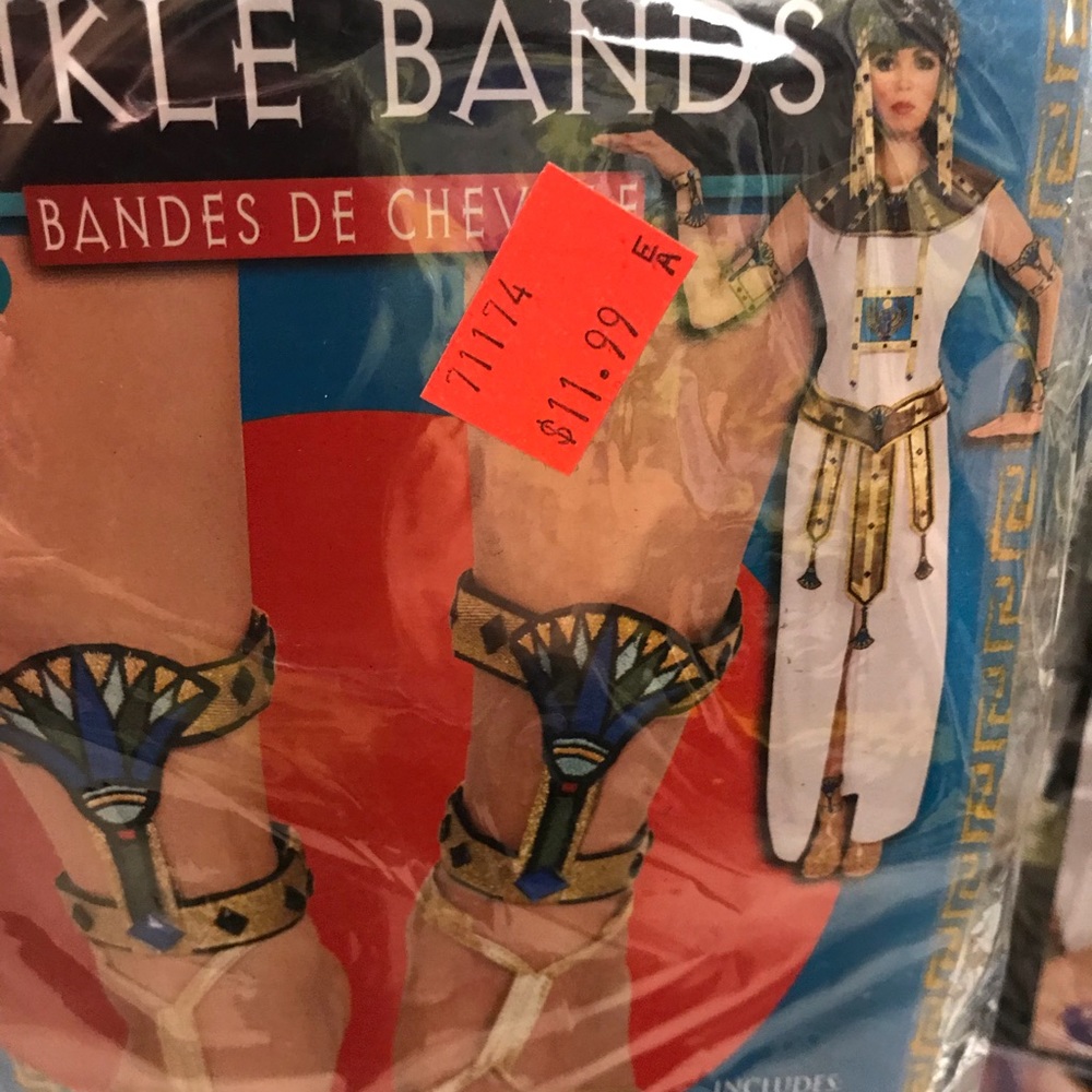 Halloween Costume Cleopatra Ankle Bands