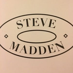 Silver diamond Steve Madden.