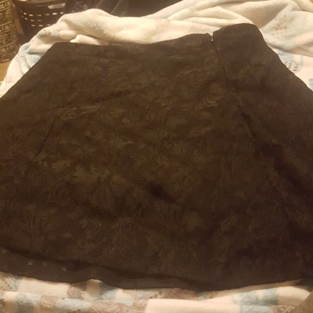 Black skirt