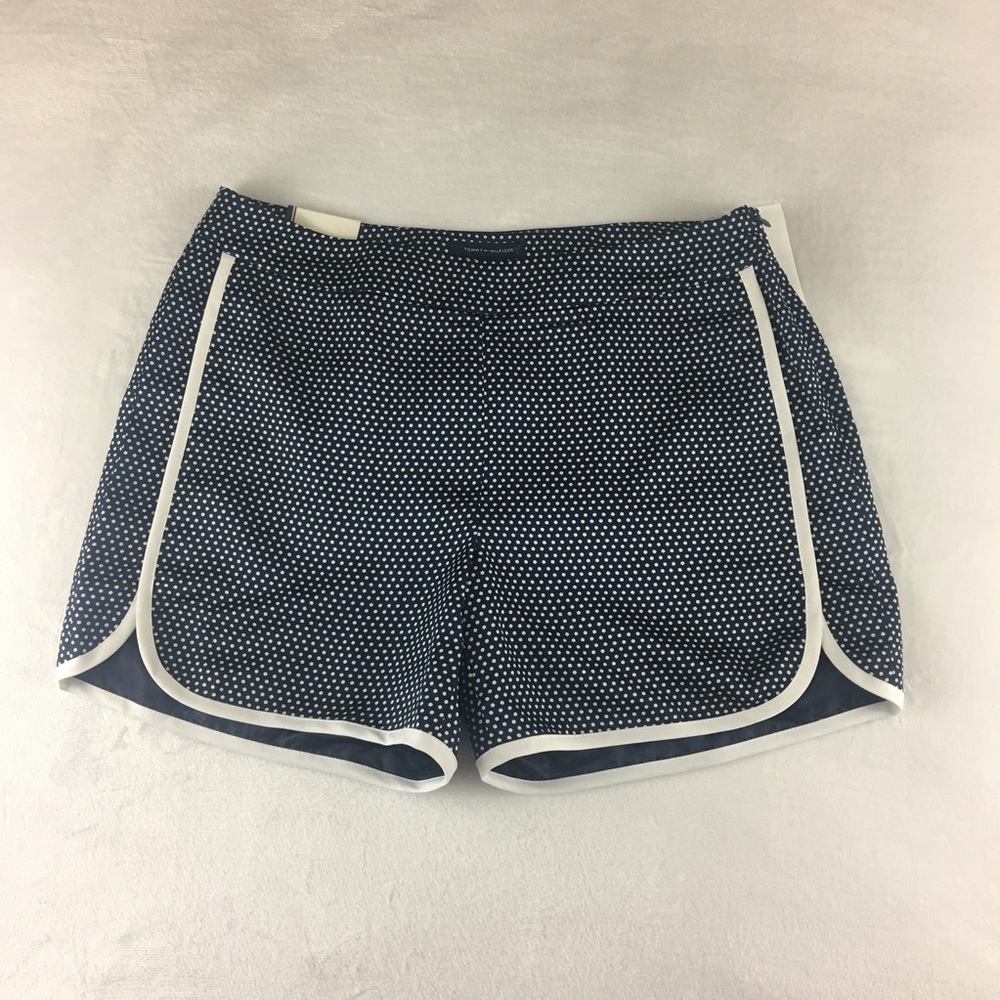TOMMY HILFIGER 1438 Navy Polka Dot Shorts