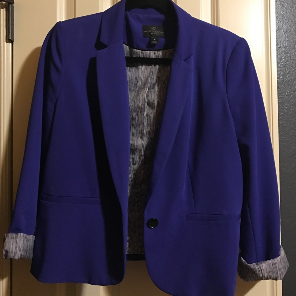 Petite Large Worthington Blazer