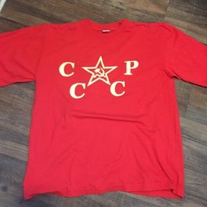 Vintage Red Russian Soviet Union Teeshirt Vintage Red Russian Soviet Union Teeshirt