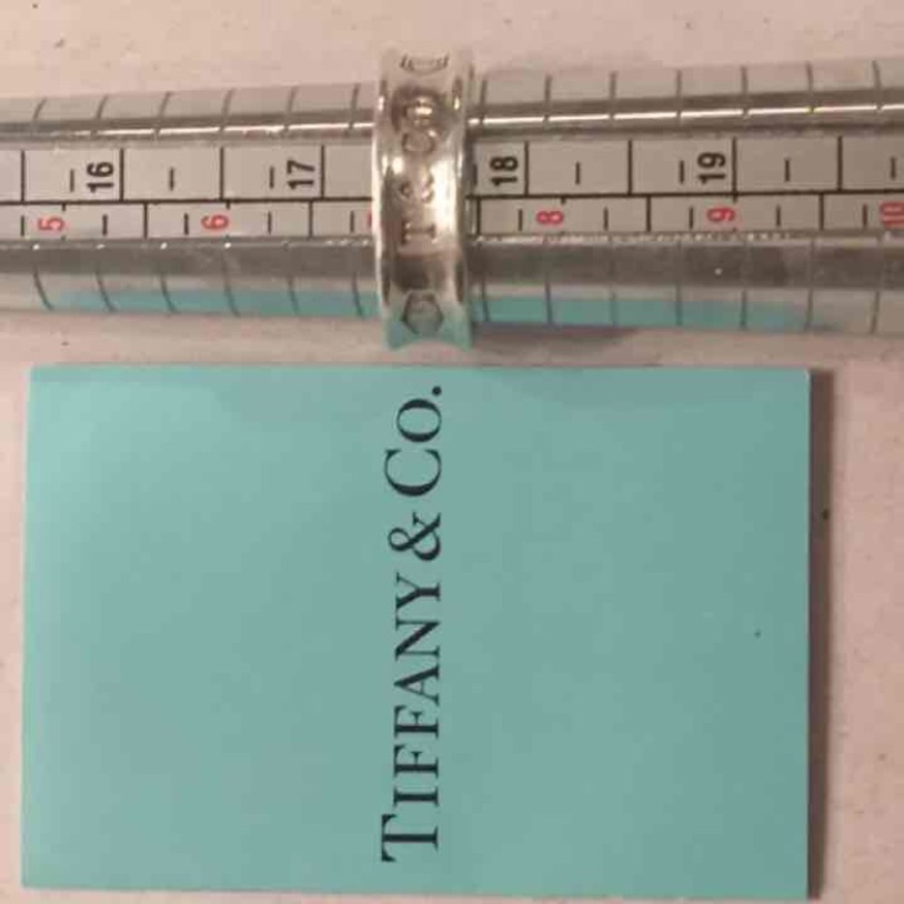 Tiffany & co. 1837 ring size 7.5