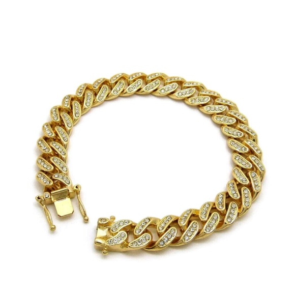 Buy 14K GOLD 7MM SOLID MIAMI CUBAN LINK BRACELET at the Best  14K GOLD PLATED LUXURY MIAMI CUBAN BRACELET