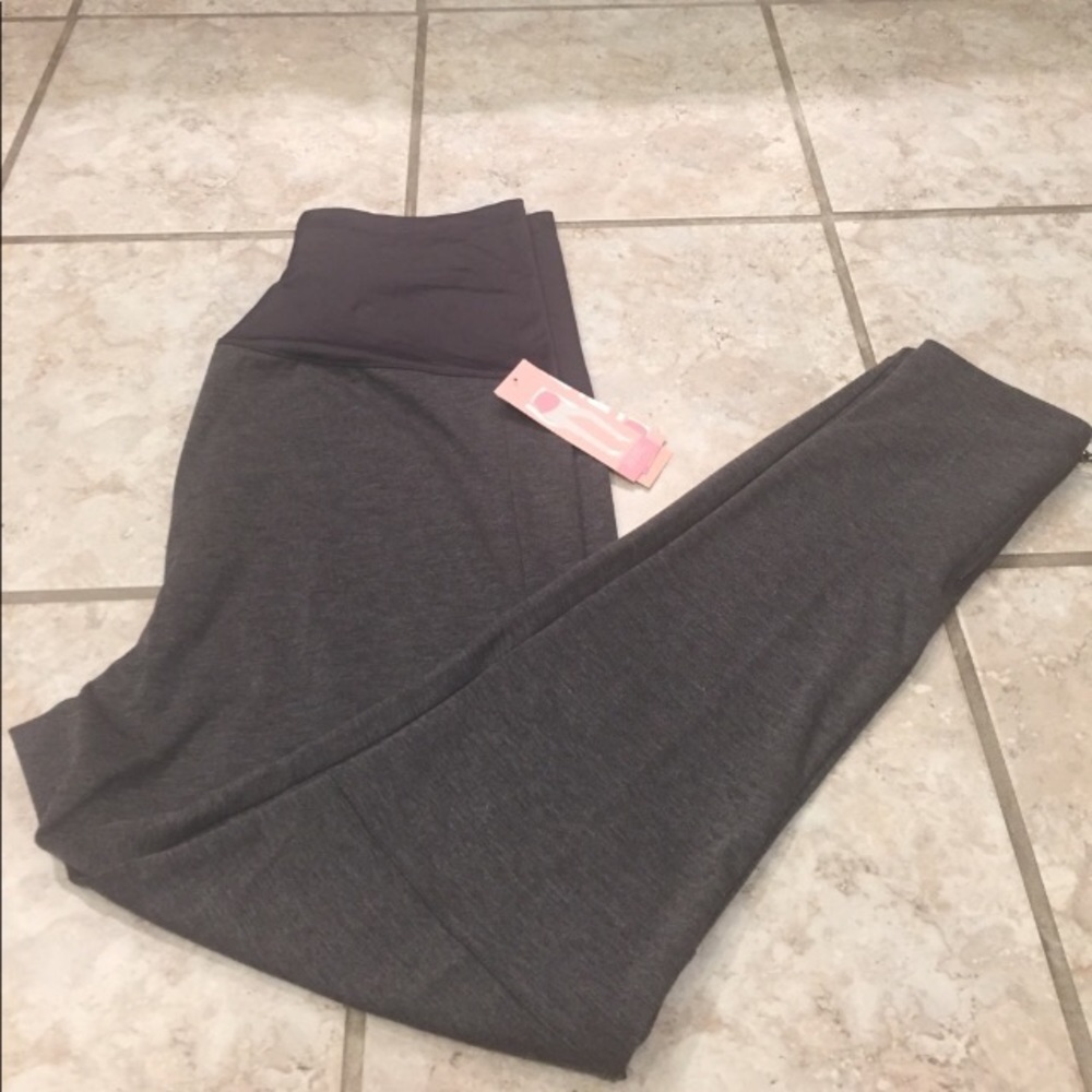 Liz Lange XL charcoal leggings