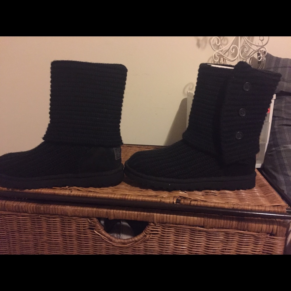 UGG Classic Cardy Women's Tall Button Knit Boots