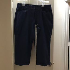 ➕Cuffed Capri Plus size