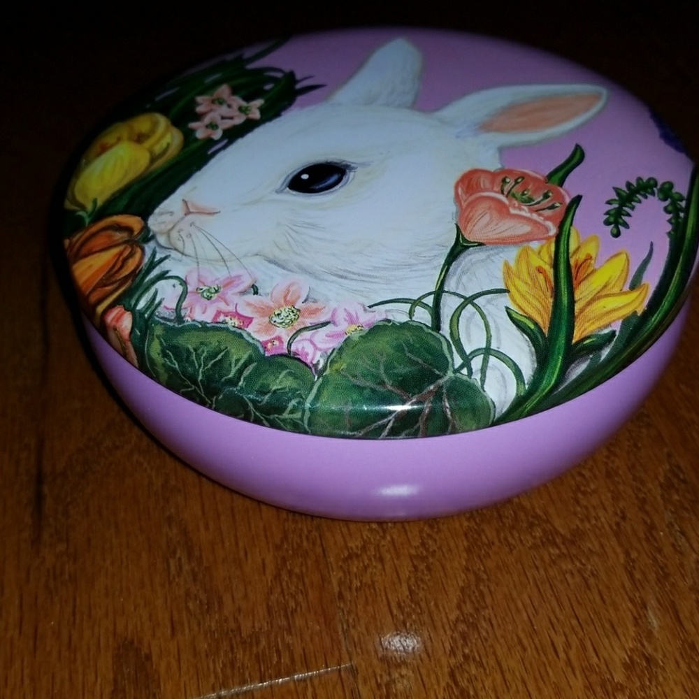 Bunny Tin Container - Picture 4 of 4