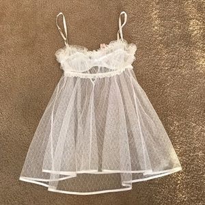 Ivory/white lingerie