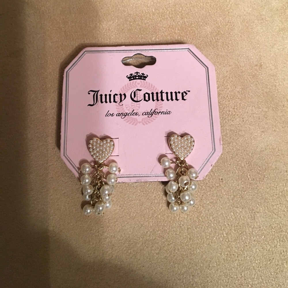 Juicy Couture earrings 💖❤️️💖