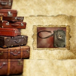 Kenneth Cole Reaction Leather Phone  Wristlet