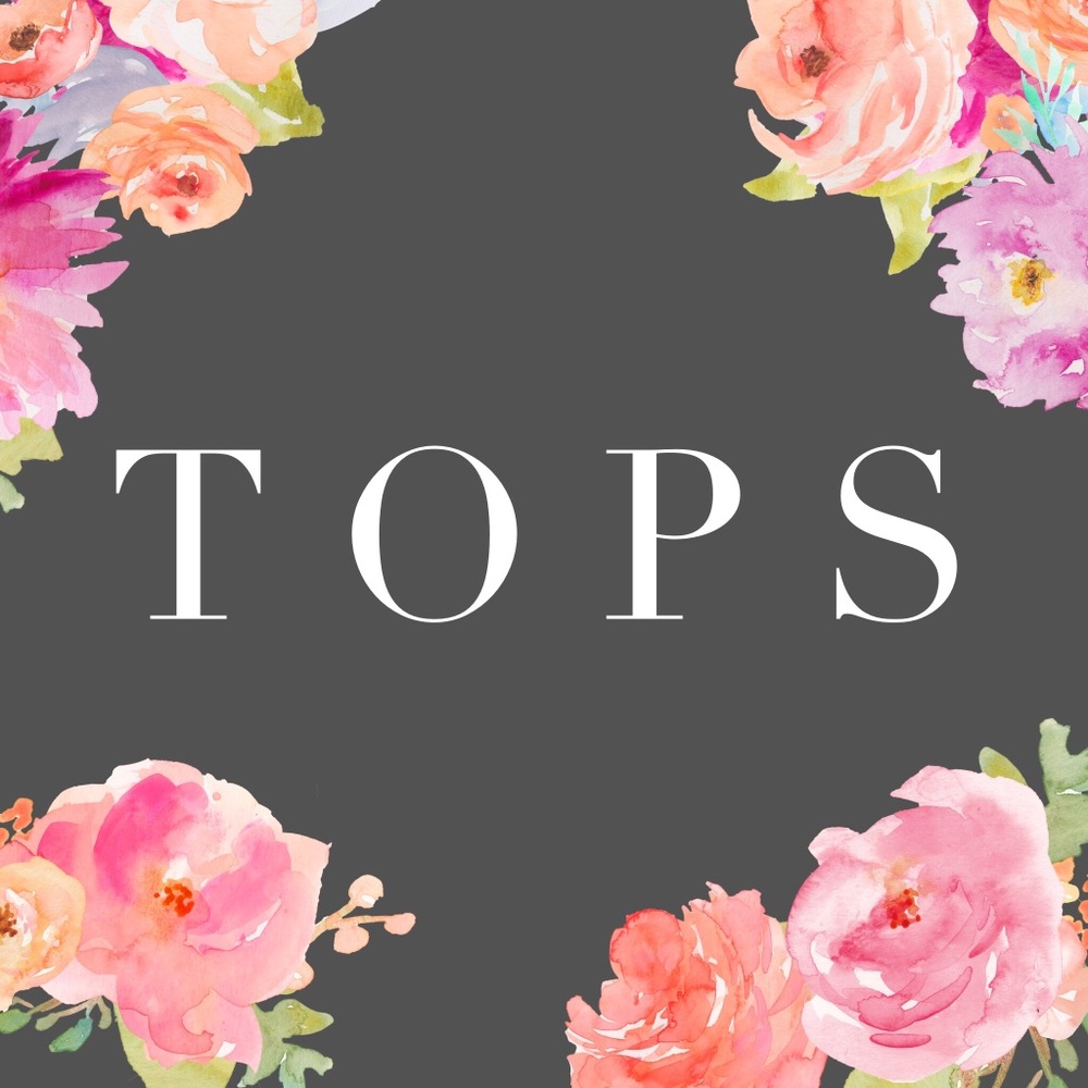 Sizes XS, S, and M Tops!