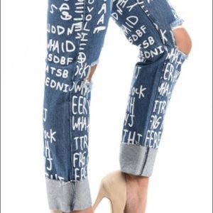 American Bazi Jeans - Graffiti jeans American Bazi Jeans - Graffiti jeans