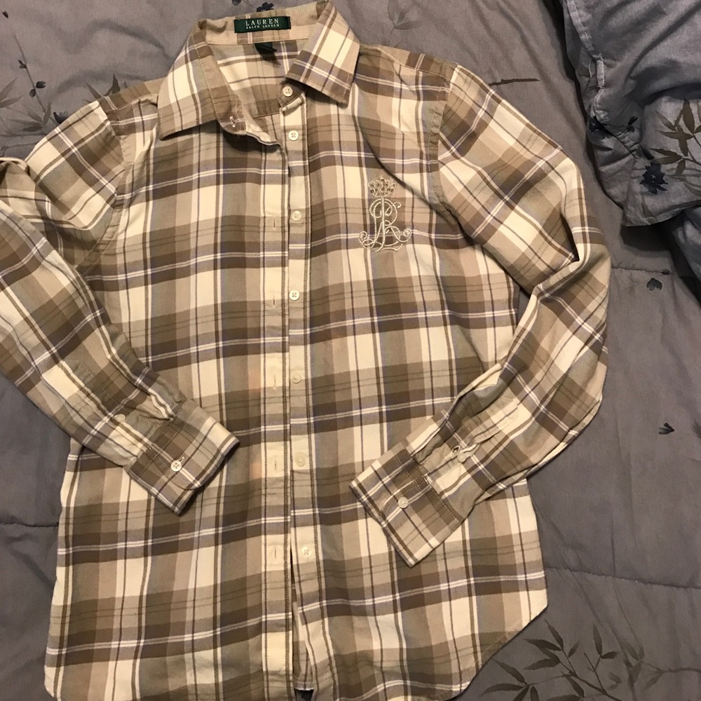 Ralph Lauren button down blouse