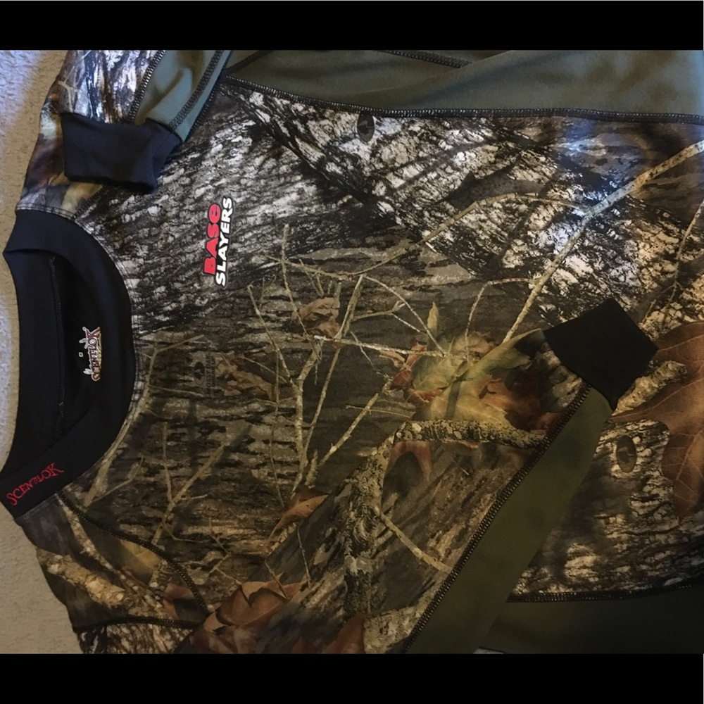 Bass Slayers, long sleeve, scent lock camp shirt