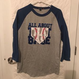 All About That Base 3/4 sleeve tee