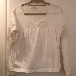Madewell white top