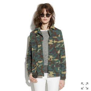 Madewell outbound jacket in camp size small