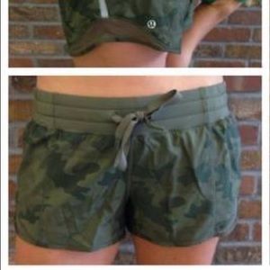 Lululemon Savasana Camo Hotty Hot Short, Rare