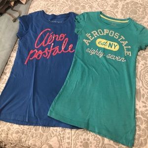Aeropostale Splash A.Lab LOT 4 T-Shirts Tops S/XS Aeropostale Splash A.Lab LOT 4 T-Shirts Tops S/XS