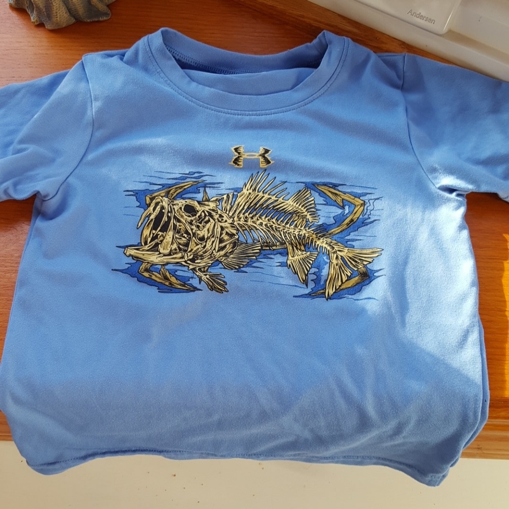 under armour heat gear t shirt 3t