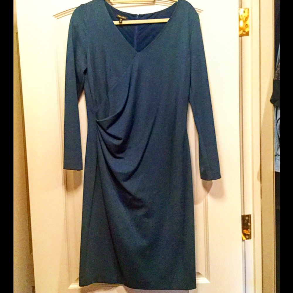Escada Teal Colored Dress