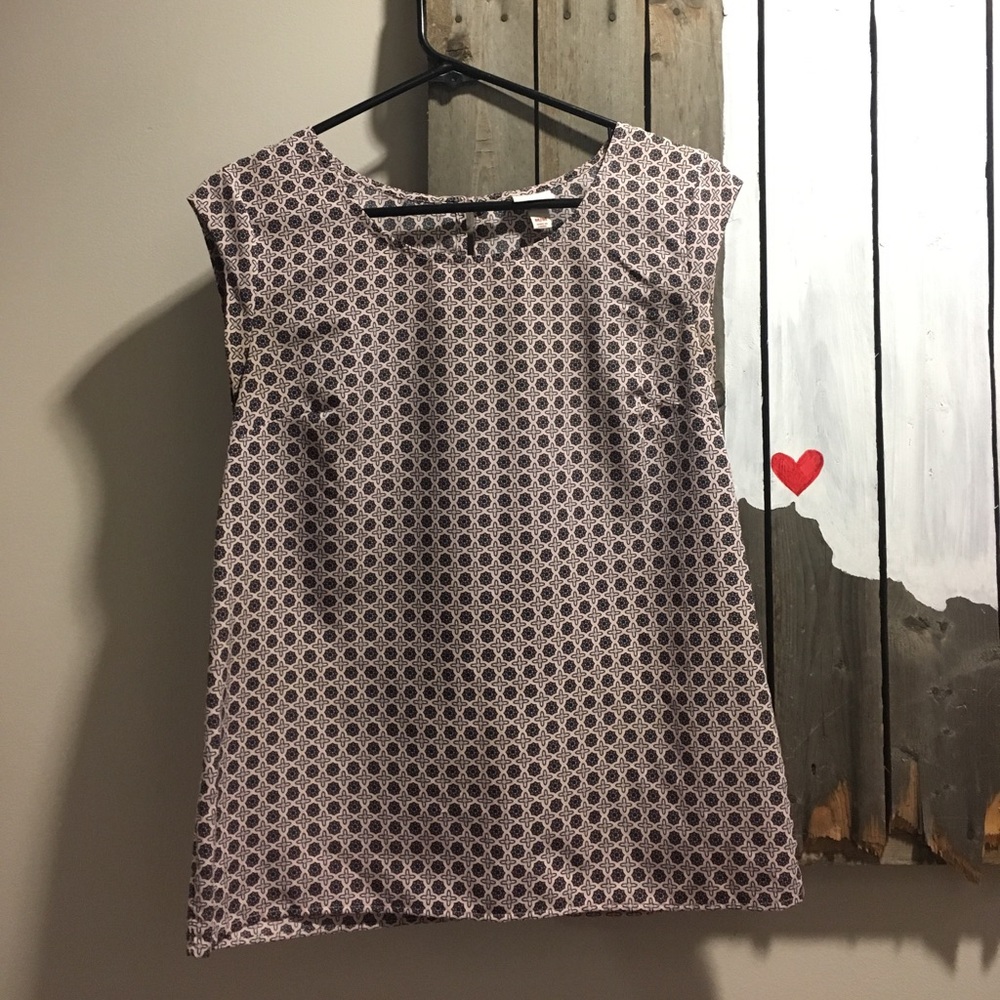 Patterned dress shirt from Target