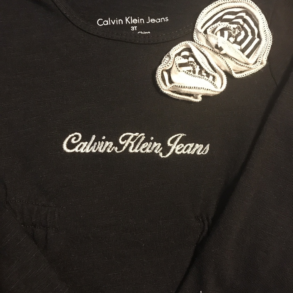 Toddlers Calvin Klein Jeans Long Sleeve Tunic Top