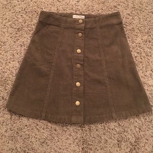Corduroy skirt • NWOT