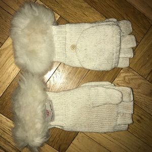 UGG fingerless gloves