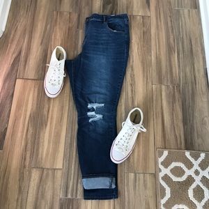 Old Navy Rockstar Distressed Skinny Jeans