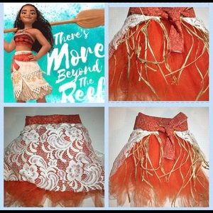 Moana Inspired Tutu Skirt set!