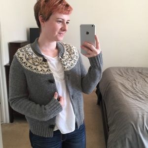 SUPER warm J.Crew cardigan